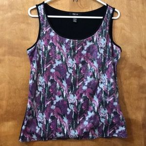 Sequin tank top